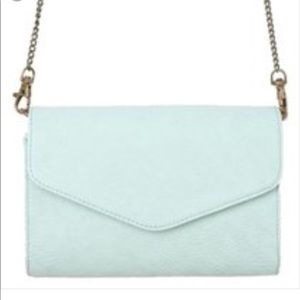 Mint Envelope Clutch from UO 💌